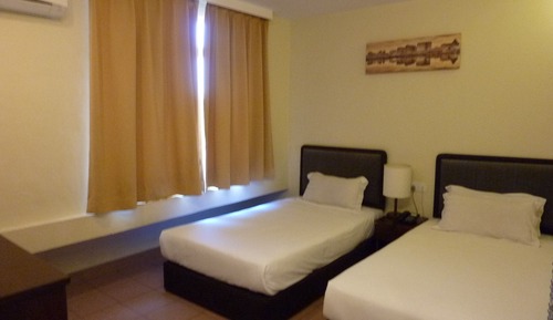 Deluxe Double Room, 2 Twin Beds, City View