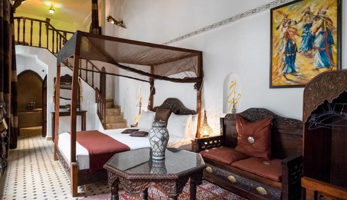 Comfort Quadruple Room, 1 Bedroom, Private Bathroom, Courtyard Area