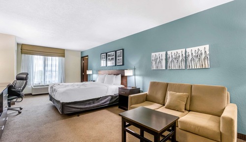 Suite, 1 King Bed with Sofa bed, Accessible, Non Smoking