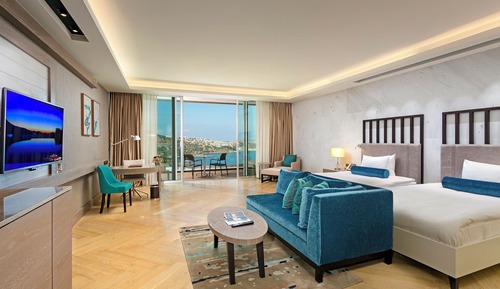 Deluxe Twin Room with Sea View