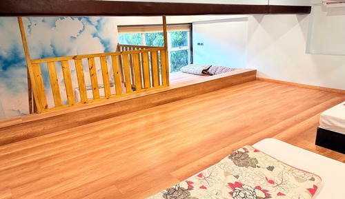 Superior Double Room, Multiple Beds, Patio