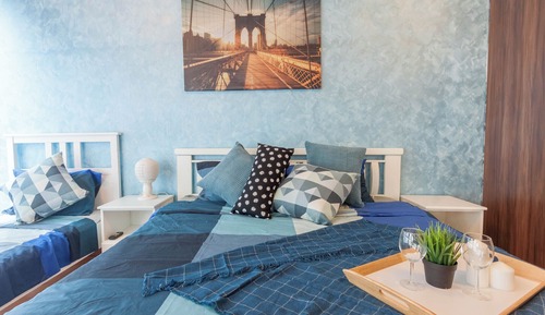 Deluxe Apartment, 2 Bedrooms, City View