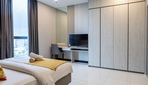 Family Apartment, 2 Bedrooms, City View