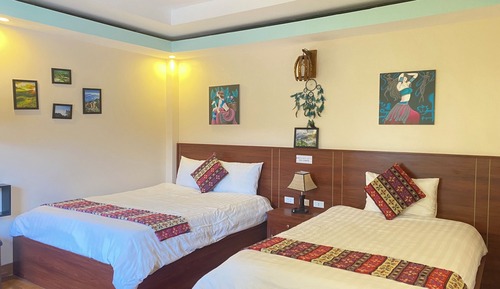 Superior Triple Room, Garden View