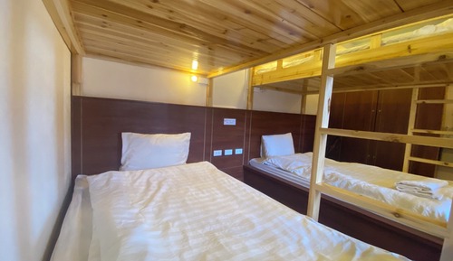 Shared Dormitory, Private Bathroom, Garden View