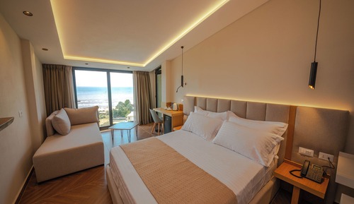 Superior Double Room, Balcony, Sea View