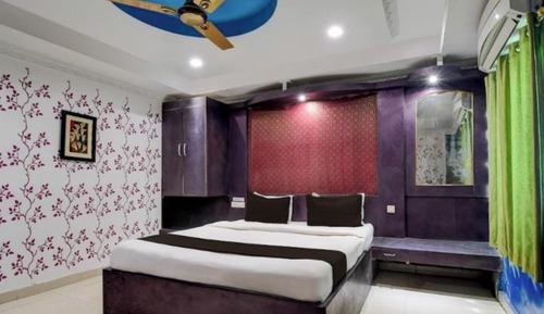 Deluxe Double Room, Multiple Beds, City View