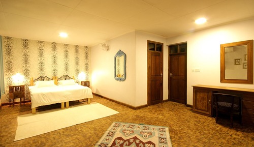 Family Quadruple Room, Multiple Beds, Mountain View