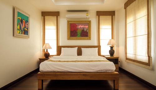 Deluxe Double Room, 1 King Bed, Non Smoking, Garden View