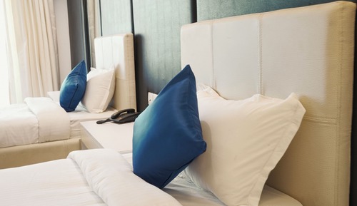 Double or Twin Room, 2 Twin Beds, Balcony, City View