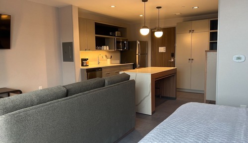 Studio, 1 King Bed with Sofa bed, Accessible, Bathtub (Mobility)