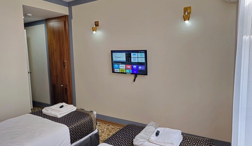 Economy Twin Room, 2 Twin Beds, City View