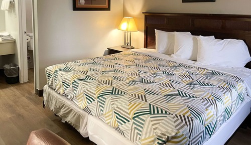 Deluxe Room, 1 King Bed, Non Smoking, Refrigerator & Microwave