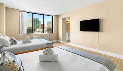 Comfort Apartment, 2 Bedrooms, City View