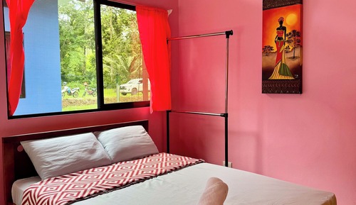 Family Double Room Single Use, Patio, Pool View