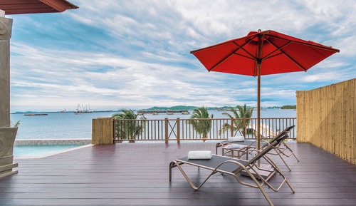 One Bedroom Pool Villa Ocean Front View