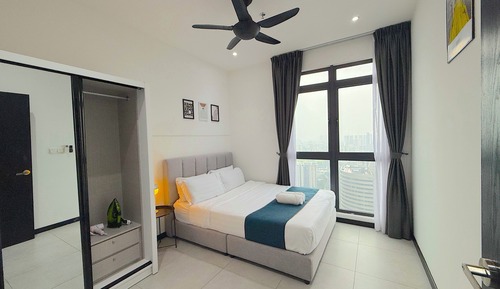 Presidential Apartment, 2 Bedrooms, Refrigerator, City View