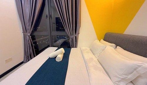 Exclusive Apartment, 2 Bedrooms, Refrigerator, City View
