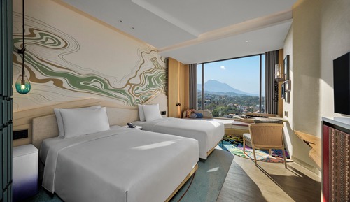 Standard Room, 2 Twin Beds, City View