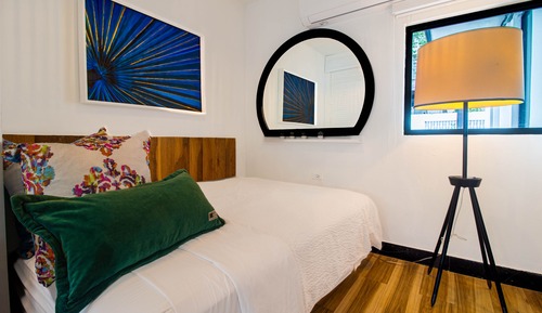 Deluxe Double Room, 2 Queen Beds, Courtyard View, Ground Floor