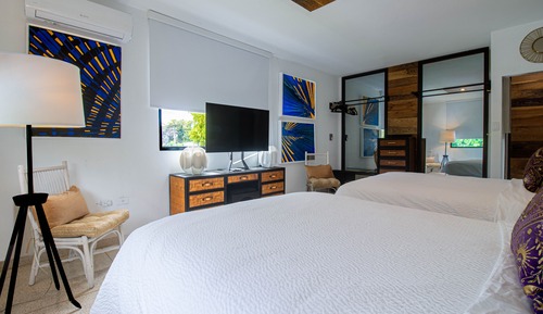 Elite Double Room, 2 Queen Beds, City View