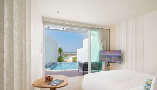 Cozy Beachfront Pool Villa