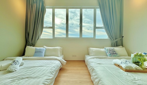 Comfort Apartment, 2 Bedrooms, Non Smoking, Sea View