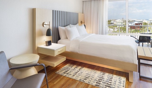 Studio, Multiple Beds, Balcony, Pool View