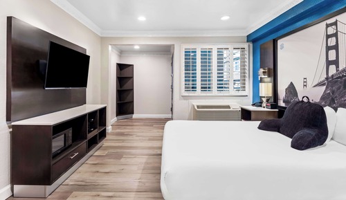 Room, 1 Queen Bed (Roll in Shower)