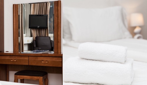 Economy Quadruple Room, Shared Bathroom