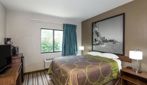 Room, 1 Queen Bed, Accessible, Non Smoking (Mobility,Hearing,Roll-In Shower)