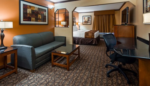 Suite, 1 King Bed, Non Smoking, Refrigerator & Microwave (with Sofabed)
