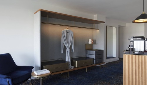 Suite, 1 King Bed with Sofa bed (View)
