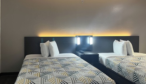 Standard Room, 2 Queen Beds, Non Smoking, Refrigerator & Microwave
