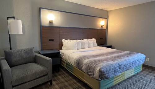 Room, 1 King Bed, Bathtub Grab Bars, Non Smoking (Mobility/Hearing Accessible)