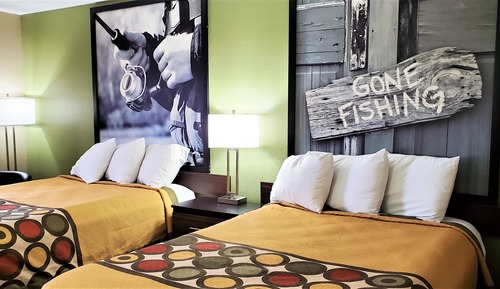 Deluxe Room, 2 Double Beds, Smoking