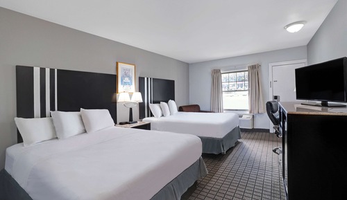 Deluxe Room, 2 Queen Beds, Smoking, Refrigerator & Microwave