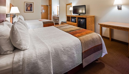 Standard Room, 2 Queen Beds, Accessible, Refrigerator & Microwave (Refrigerator & Microwave )