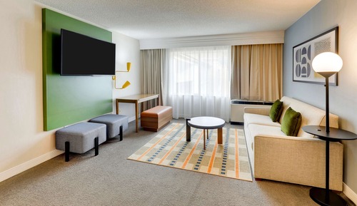 Deluxe Room, 1 King Bed with Sofa bed