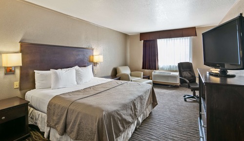 Standard Room, 1 King Bed, Accessible, Refrigerator & Microwave