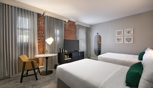 Room, 2 Double Beds, Accessible (Roll In Shower)