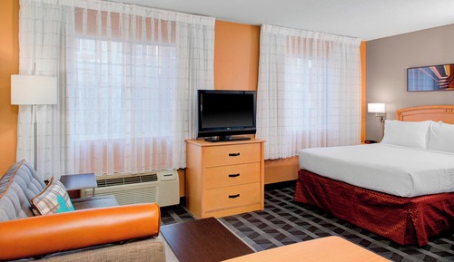 Studio, 1 Queen Bed with Sofa bed