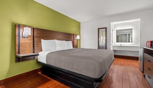 Room, 1 King Bed, Mobility Accessible, Non Smoking (Roll-In Shower)