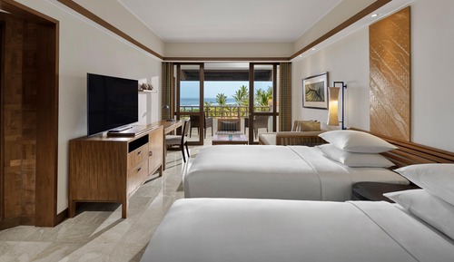 Club Room, 2 Twin Beds, Ocean View