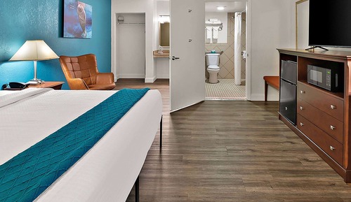 Deluxe Room, 1 King Bed, Mobility Accessible, Non Smoking (Bathtub w/Grab Bars)