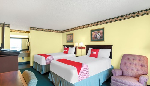 Room, 2 Double Beds, Smoking