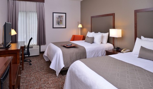 Standard Room, 2 Queen Beds, Non Smoking, Refrigerator