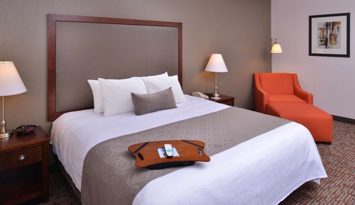 Standard Room, 1 King Bed, Non Smoking, Refrigerator & Microwave