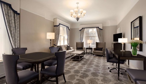 Suite, 1 King Bed with Sofa bed, Corner (One Bedroom)