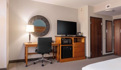 Deluxe Room, 1 King Bed, Accessible, Refrigerator & Microwave (Roll in Shower)